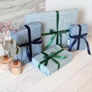nachhaltig Geschenke verpacken mit den Geschenkbeuteln aus Stoff